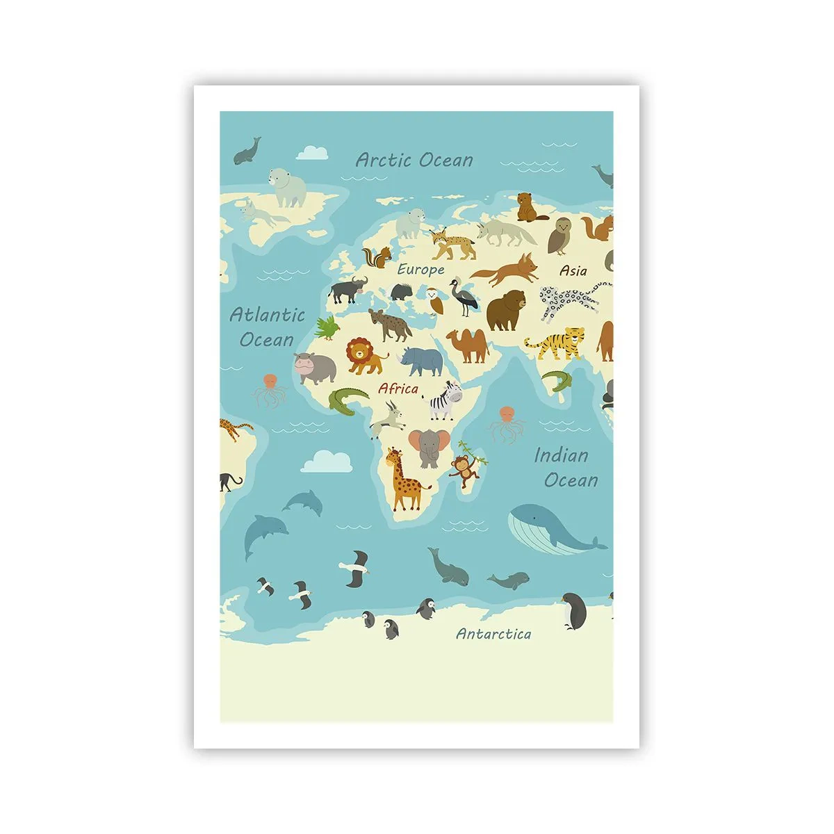 Affisch - Goda grannar - 61x91 cm