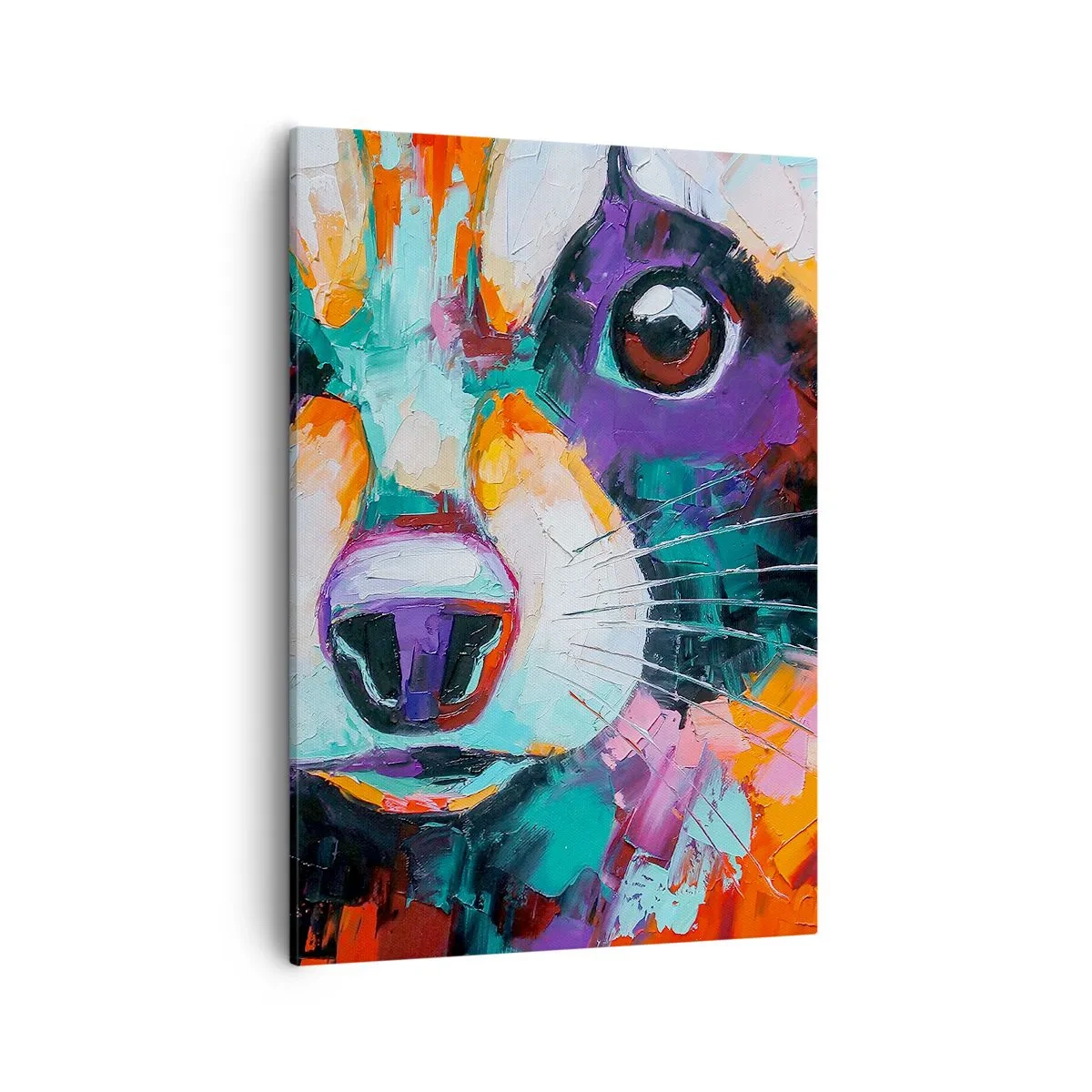 Canvastavla - Bild på duk - Enbart goda emotioner - 50x70 cm