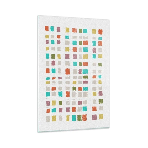 Glastavla - Bild på glas - Ett okänt spel - 80x120 cm