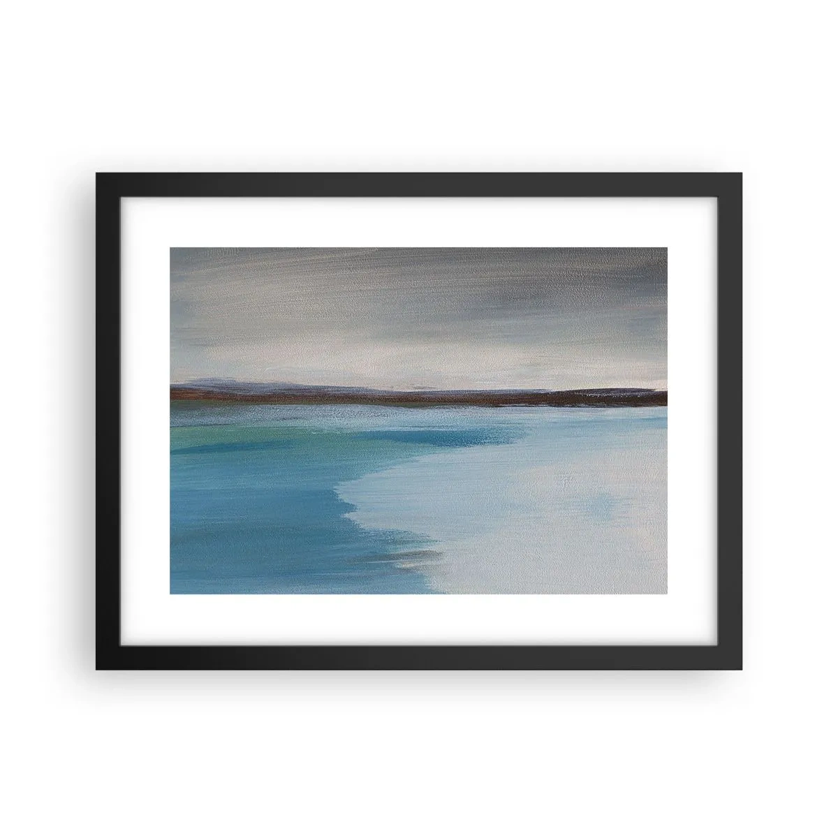 Affisch i svart ram - Horisontellt landskap - 40x30 cm