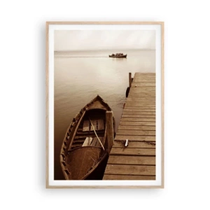 Affisch i ram av ljusek - Stora lugnet - 70x100 cm