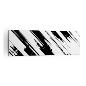 Canvastavla - Bild på duk - Intensiv och dynamisk komposition - 160x50 cm