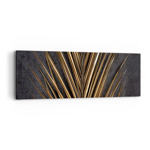 Canvastavla - Bild på duk - Tropikens guld - 90x30 cm