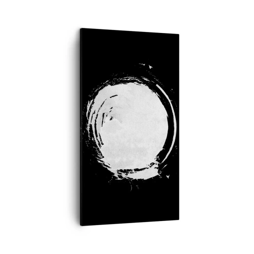 Canvastavla - Bild på duk - Den goda vägen ut - 45x80 cm