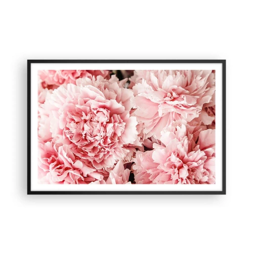 Affisch i svart ram - Rosa dröm - 91x61 cm