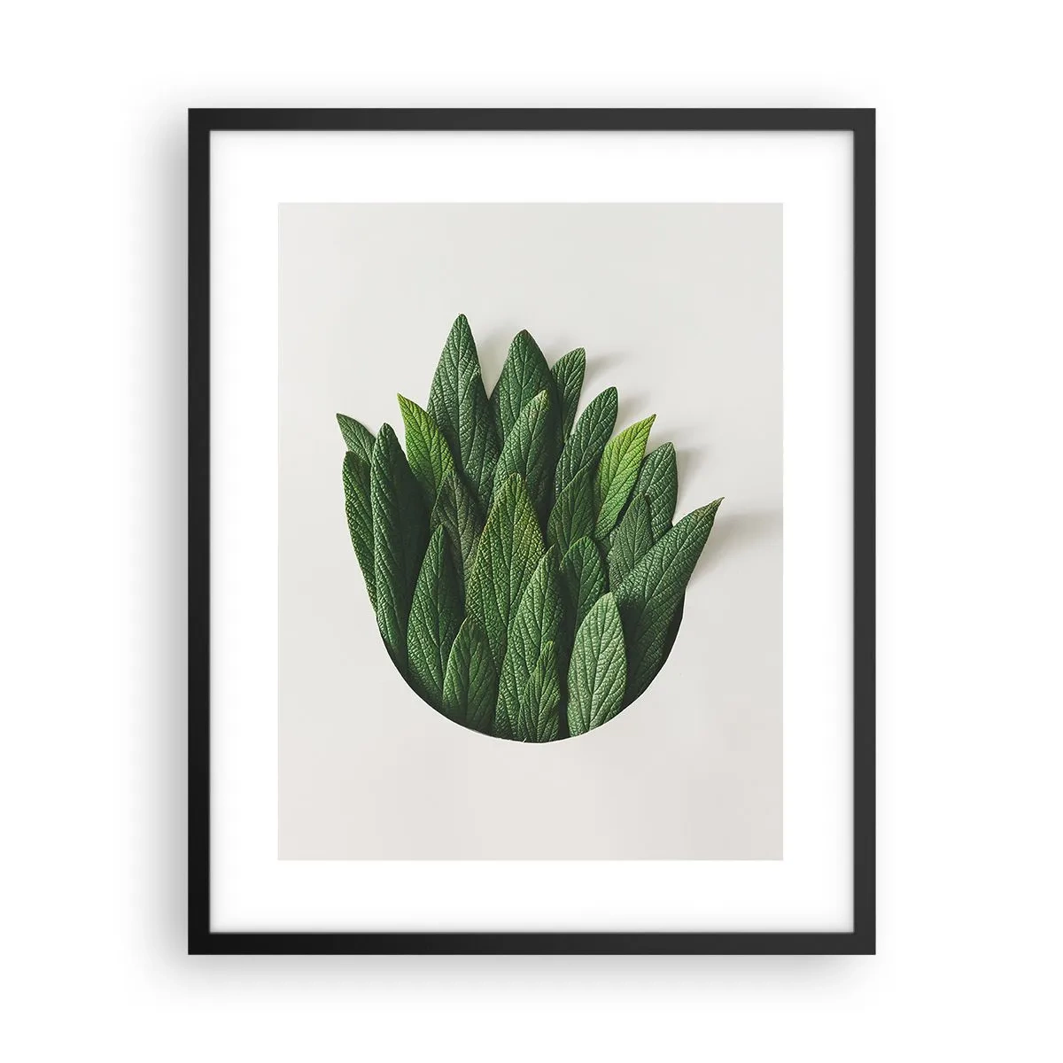 Affisch i svart ram - Ostoppbar nyfikenhet - 40x50 cm