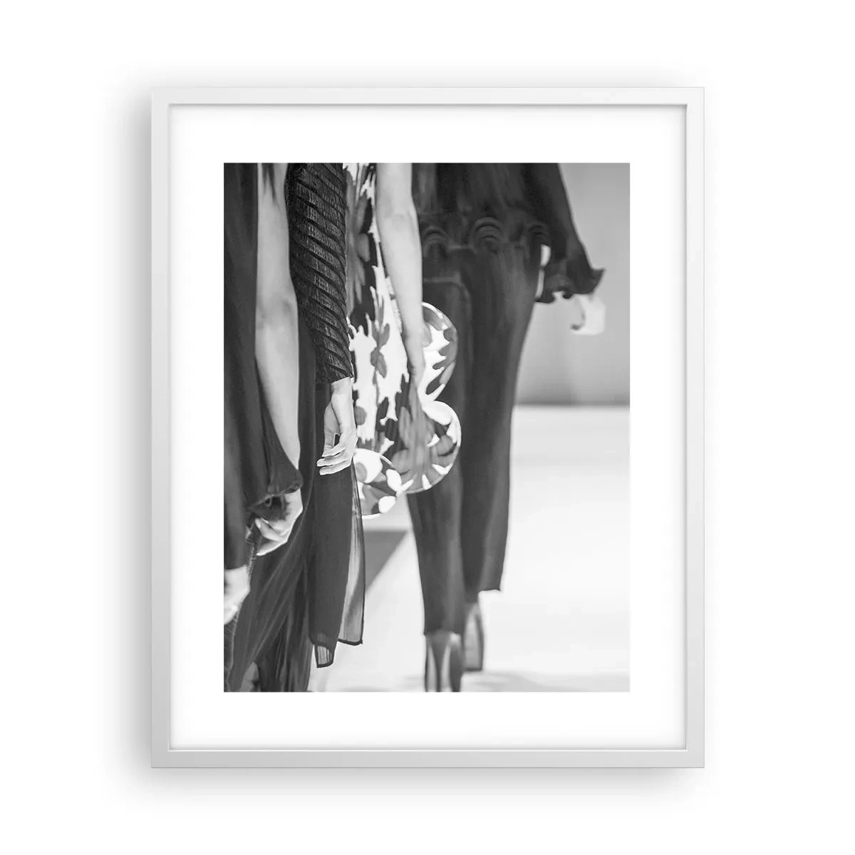 Affisch i vit ram - En elegant parad - 40x50 cm