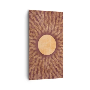 Canvastavla - Bild på duk - Solikon - 55x100 cm