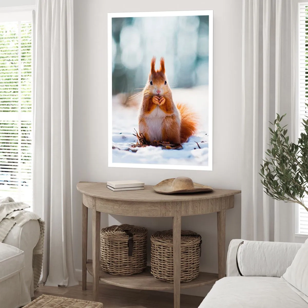 Affisch - Vad glor du på? - 50x70 cm