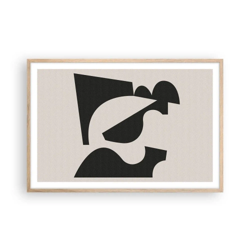 Affisch i ram av ljusek - För självmontering - 91x61 cm