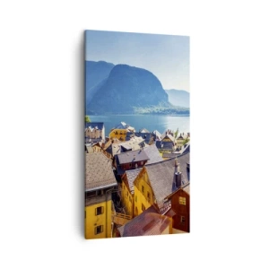 Canvastavla - Bild på duk - Mera pittoreskt blir det inte - 45x80 cm