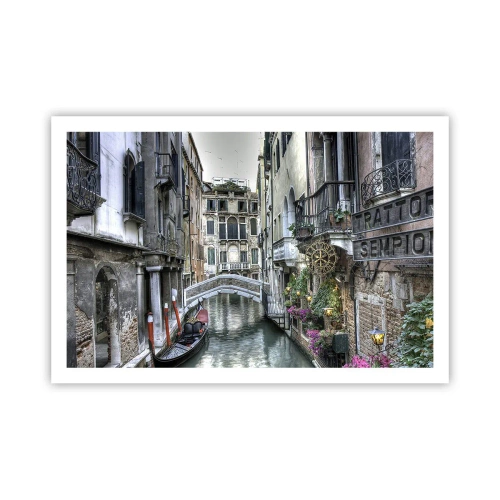 Affisch - Tyst begrundan sedan några sekel - 91x61 cm