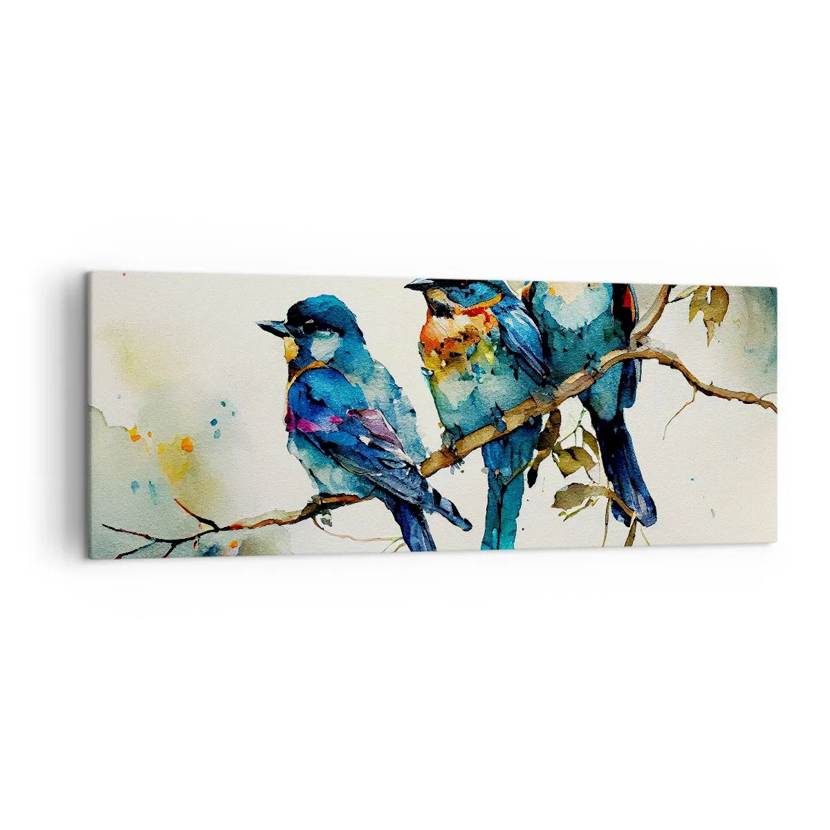 Canvastavla - Bild på duk - Sur? - 140x50 cm