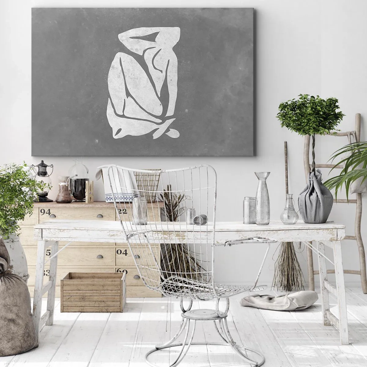 Canvastavla - Bild på duk - I drömmarnas värld - 120x80 cm