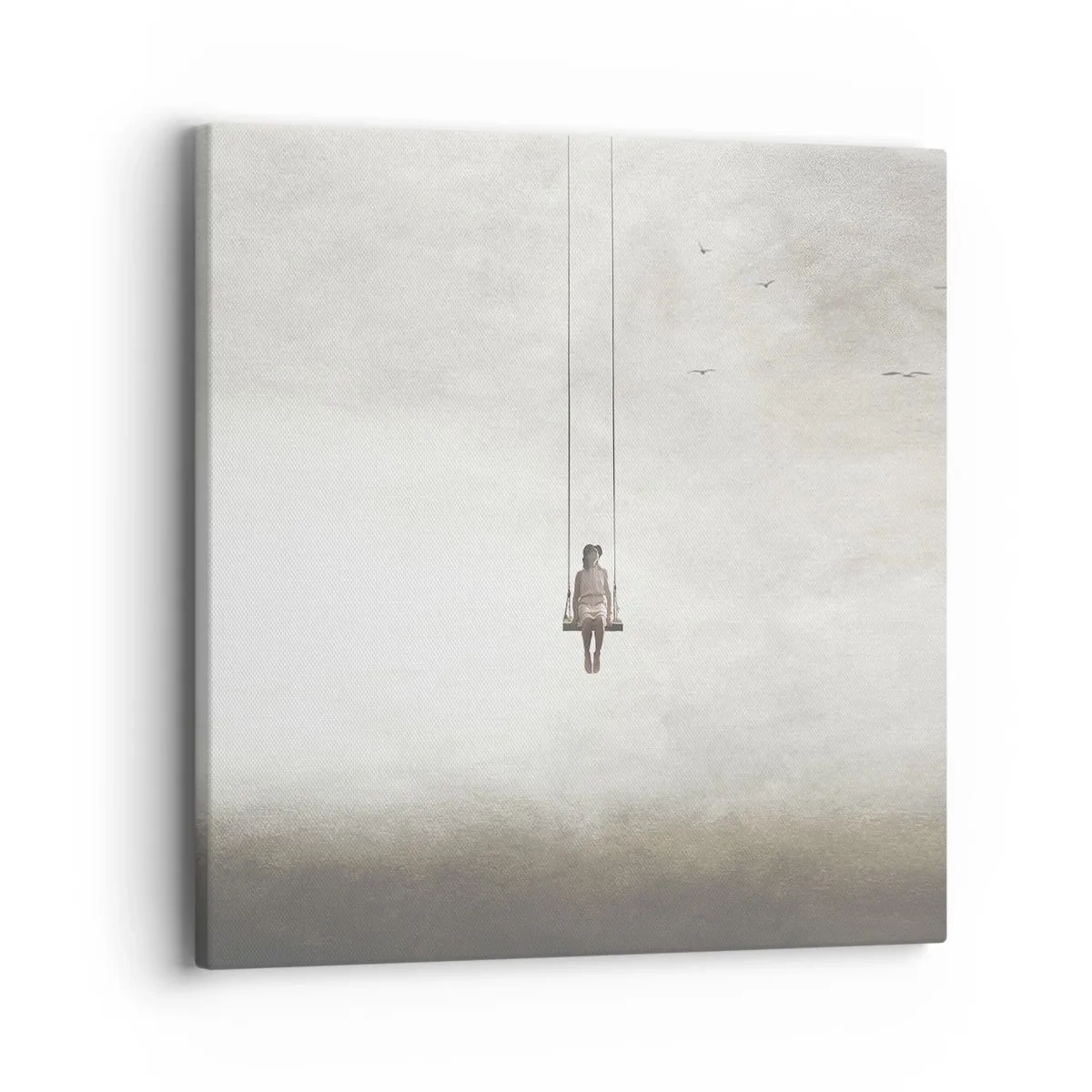 Canvastavla - Bild på duk - Barn i oss - 40x40 cm