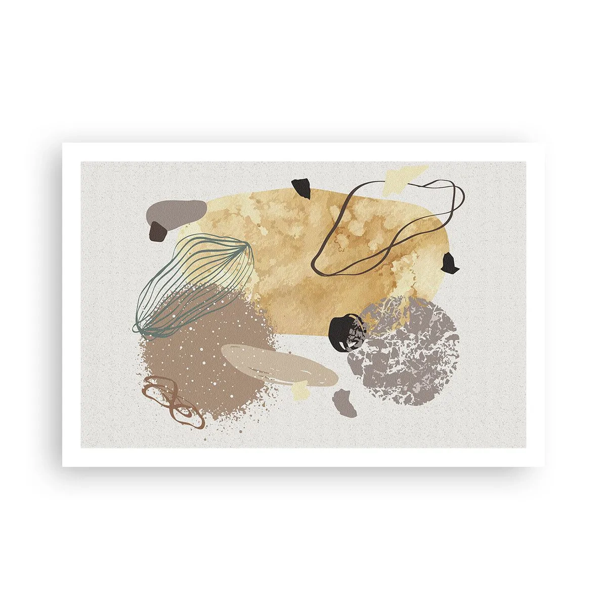 Affisch - Olika former - 91x61 cm
