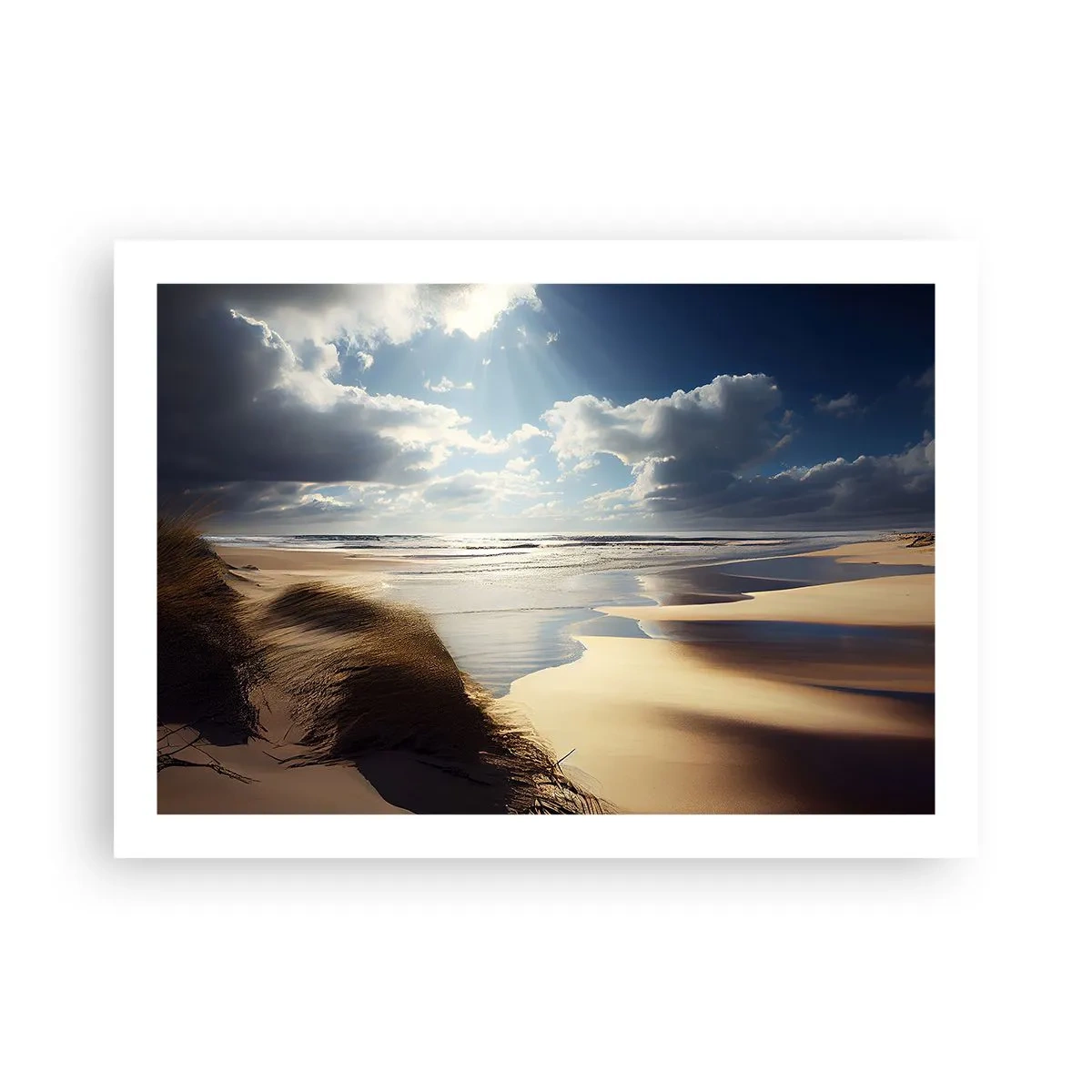 Affisch - Strand, vild strand - 70x50 cm
