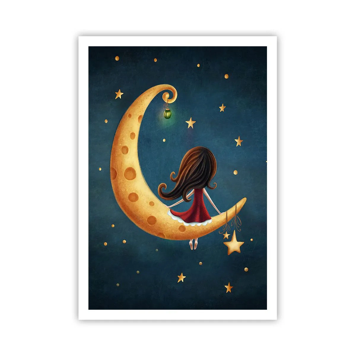 Affisch - En gång i tiden... - 70x100 cm