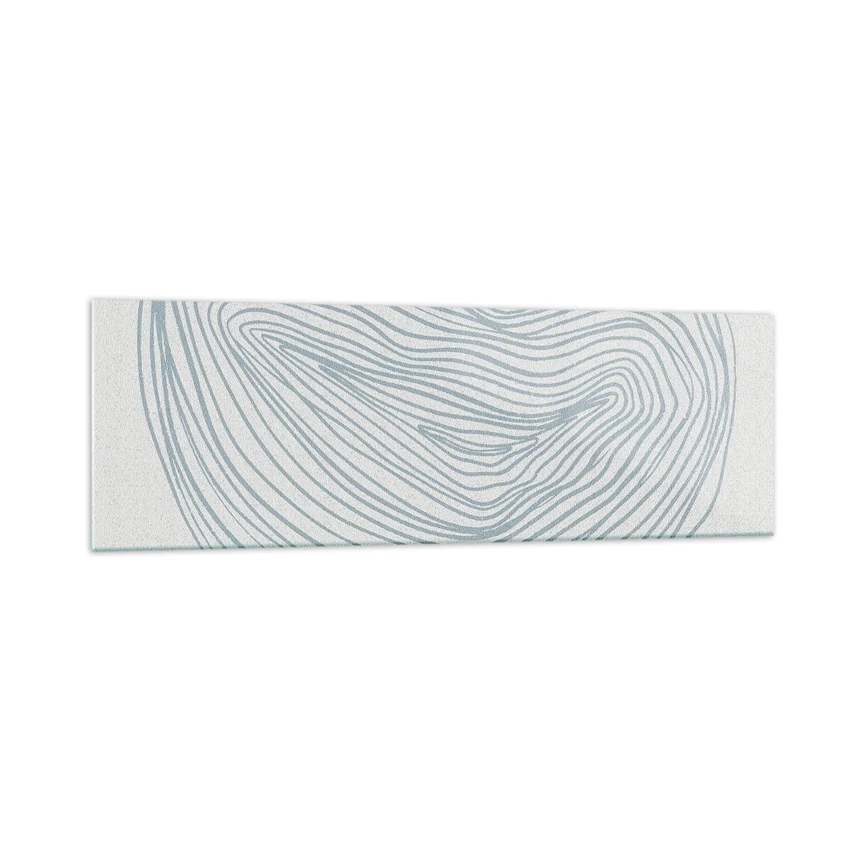 Glastavla - Bild på glas - Droppens leende - 160x50 cm