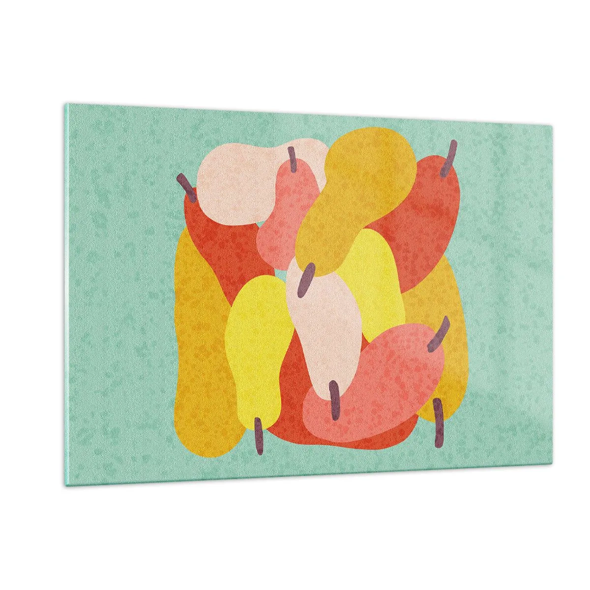 Glastavla - Bild på glas - Smaka på sommarsolen - 120x80 cm