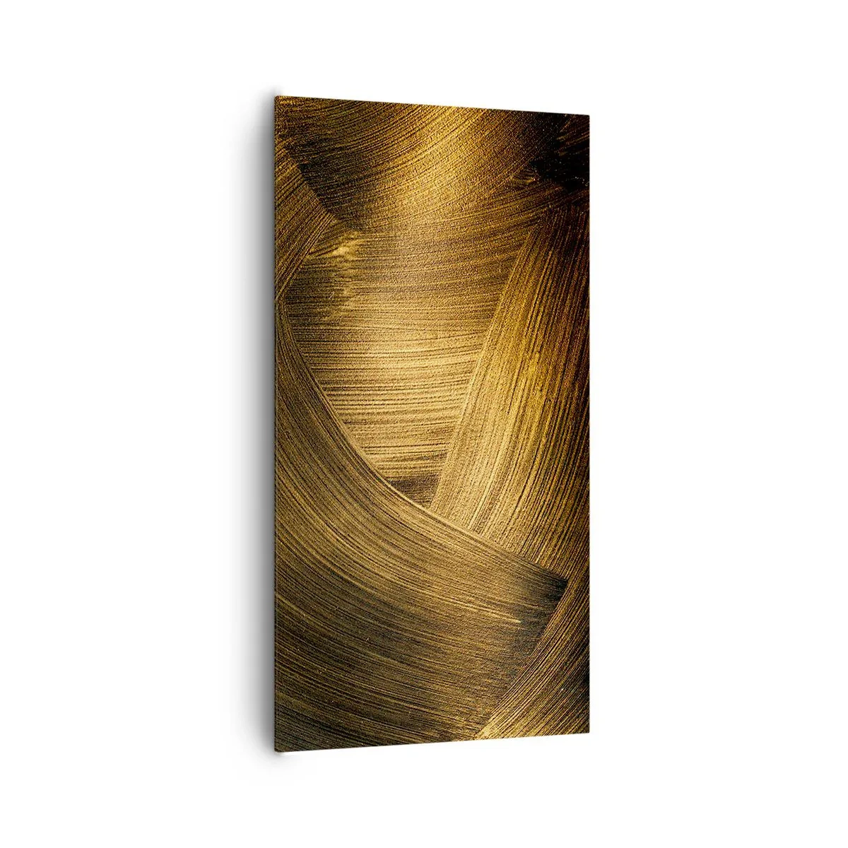 Canvastavla - Bild på duk - I gyllene labyrint - 65x120 cm