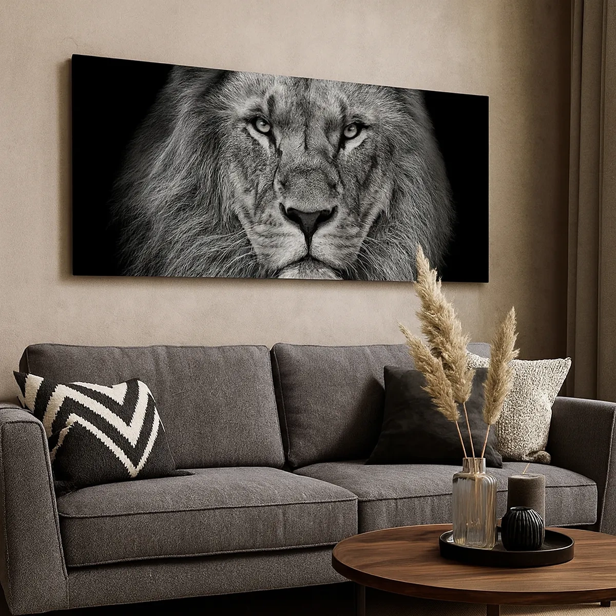 Canvastavla - Bild på duk - I kröningskläder - 30x30 cm