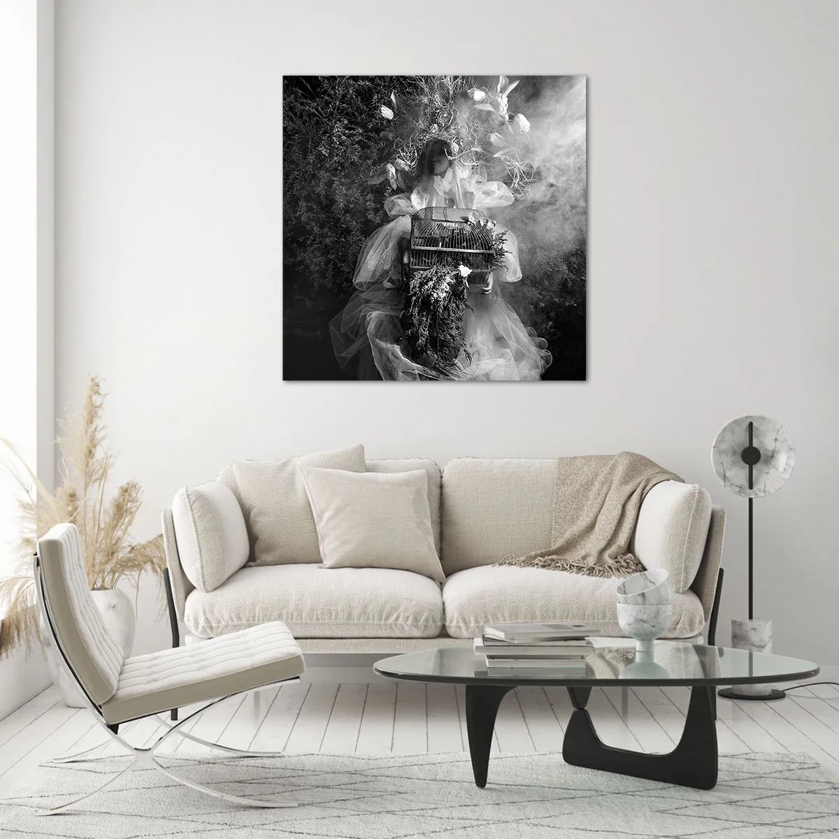 Glastavla - Bild på glas - Bara Moder - Natur - 30x30 cm