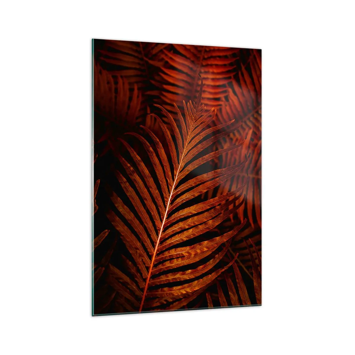 Glastavla - Bild på glas - Livets glöd - 70x100 cm