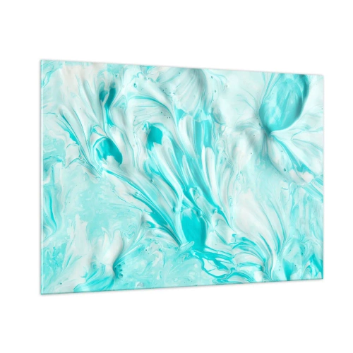 Glastavla - Bild på glas - Alltid tillsammans - 100x70 cm