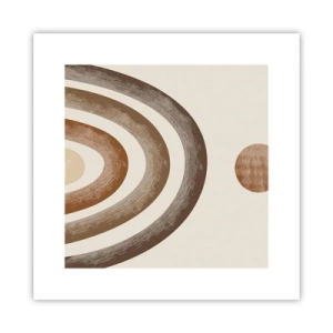 Affisch - I den avlägsna galaxen - 30x30 cm