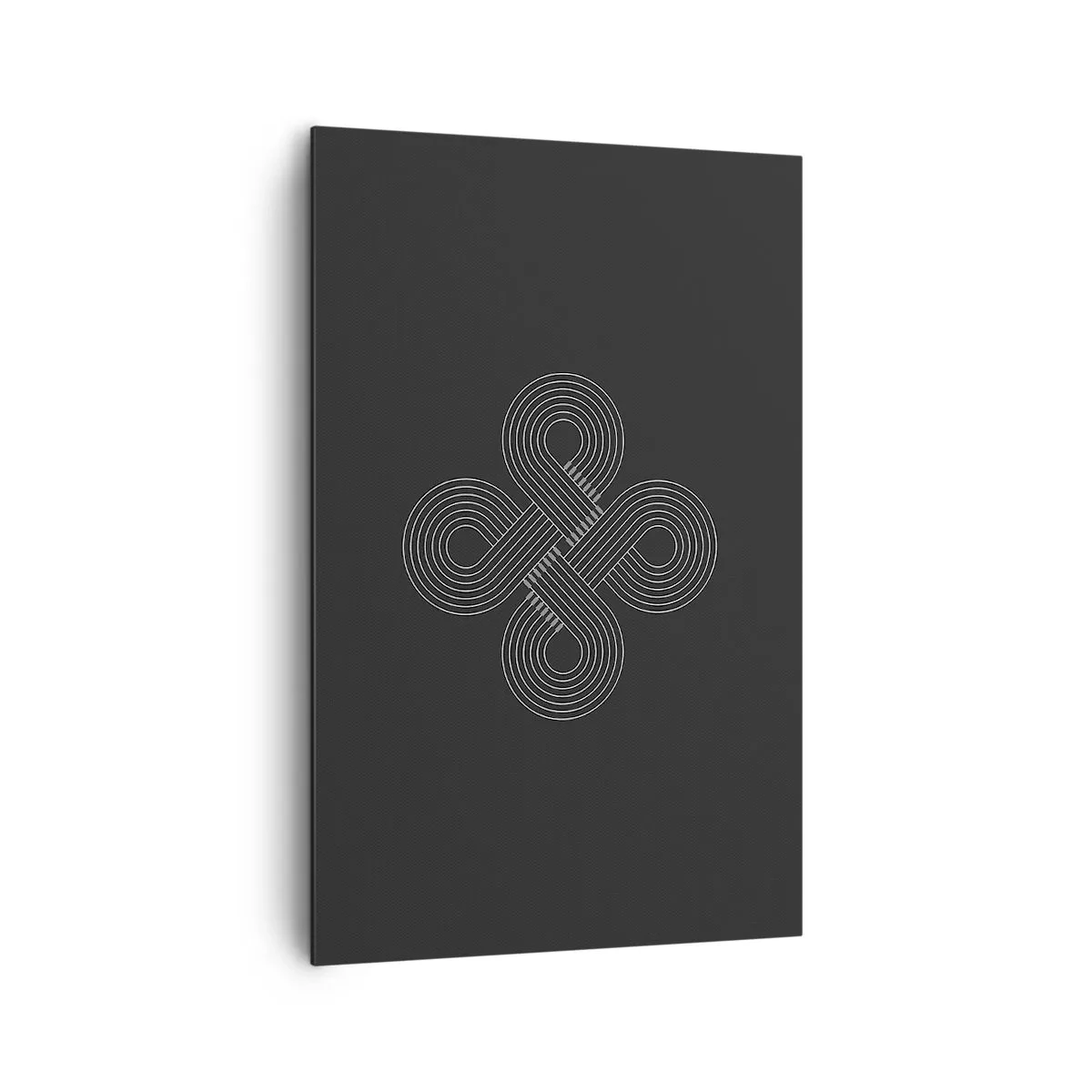 Canvastavla - Bild på duk - I keltisk anda - 80x120 cm