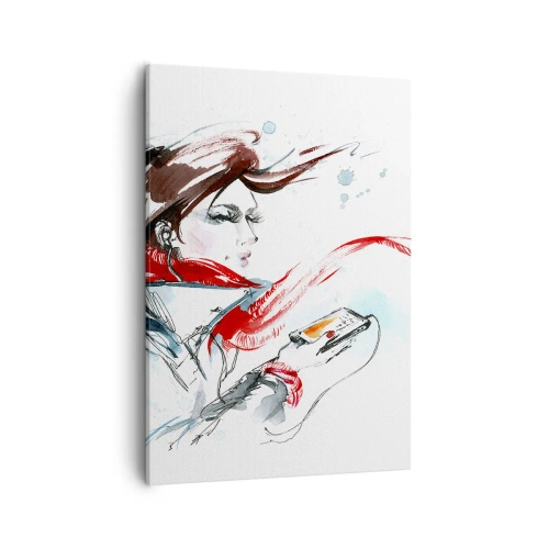 Canvastavla - Bild på duk - Spel inuti mig - 50x70 cm