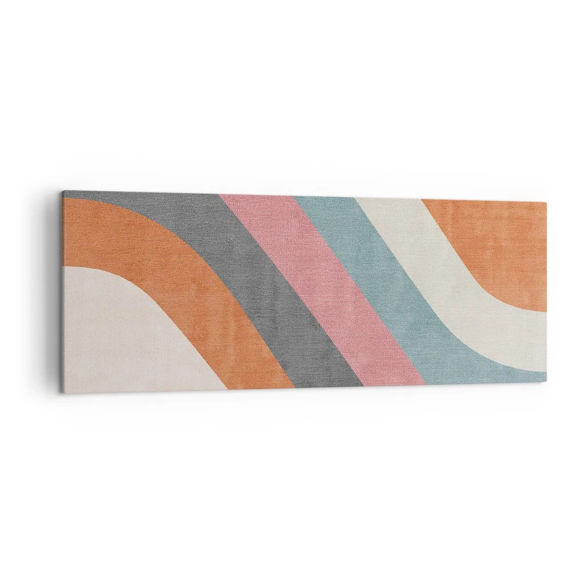 Canvastavla - Bild på duk - Diagonal komposition - rörelse - 140x50 cm