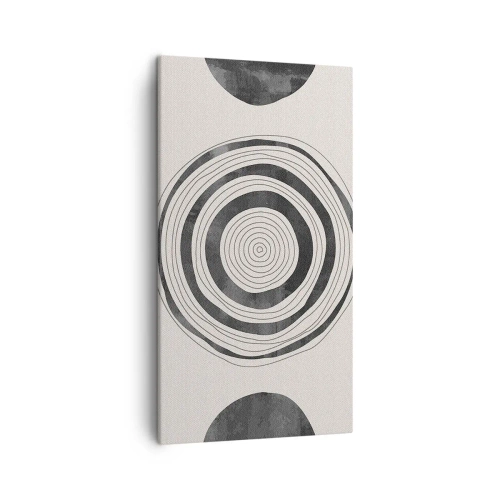 Canvastavla - Bild på duk - De viktiga sakerna däremellan - 45x80 cm