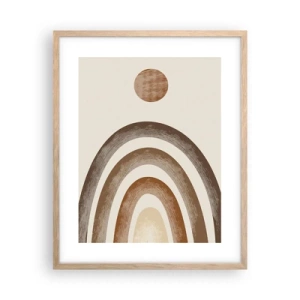 Affisch i ram av ljusek - I den avlägsna galaxen - 40x50 cm