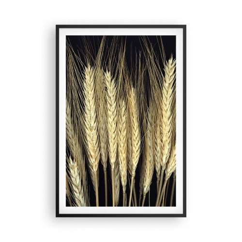 Affisch i svart ram - Rustik magi - 61x91 cm