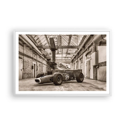 Affisch i vit ram - Segrarens vila - 91x61 cm