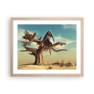 Affisch i ram av ljusek - Ny synvinkel - 50x40 cm