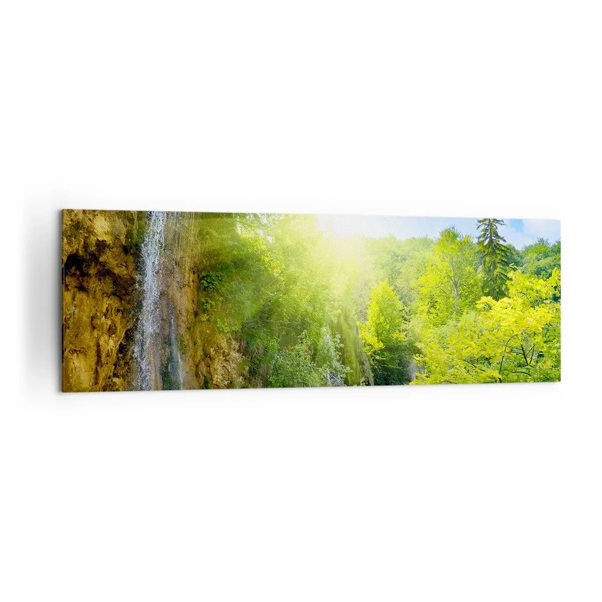 Canvastavla - Bild på duk - Det måste vara Eden - 160x50 cm