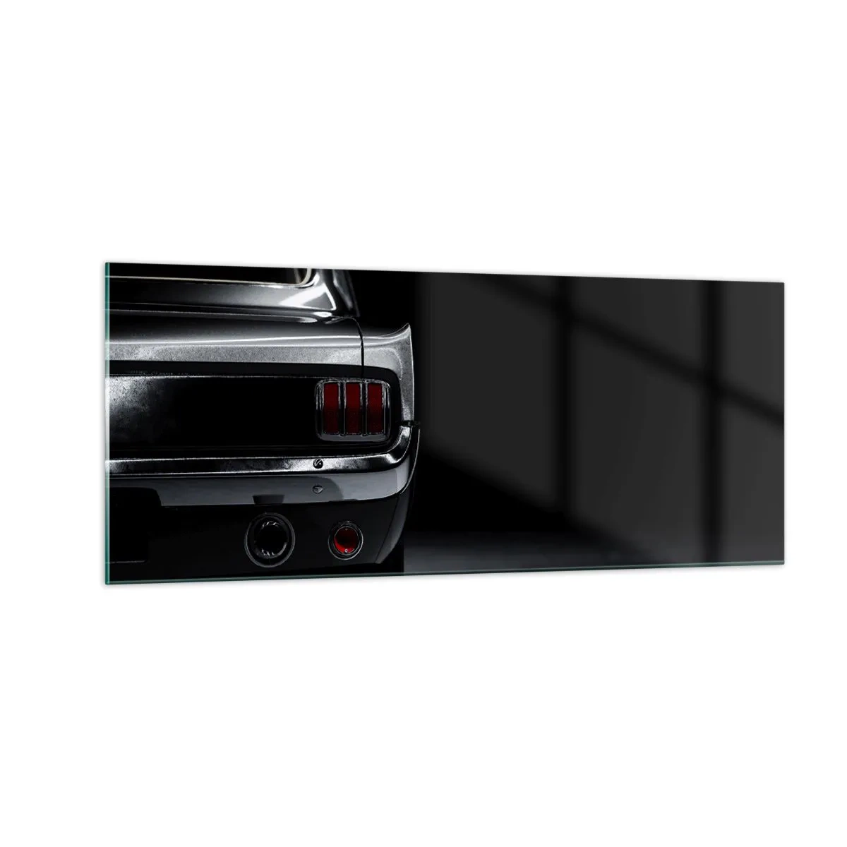 Glastavla - Bild på glas - Klassisk charm - 100x40 cm