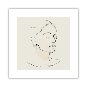 Affisch - Säkra drag - 30x30 cm