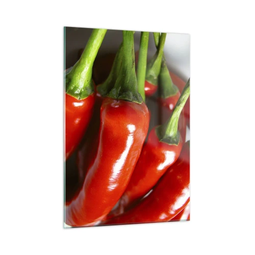 Glastavla - Bild på glas - Saftiga, glänsande, släta - 50x70 cm