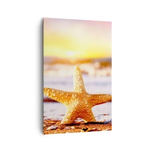 Canvastavla - Bild på duk - Havsgåva - 80x120 cm