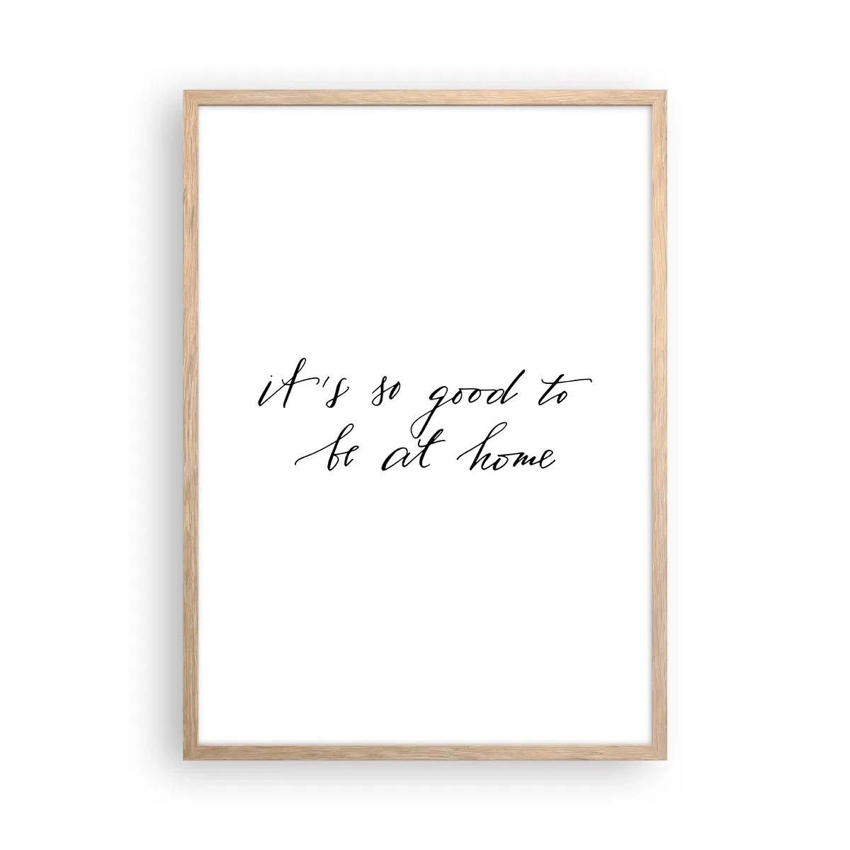 Affisch i ram av ljusek - Hela sanningen - 50x70 cm