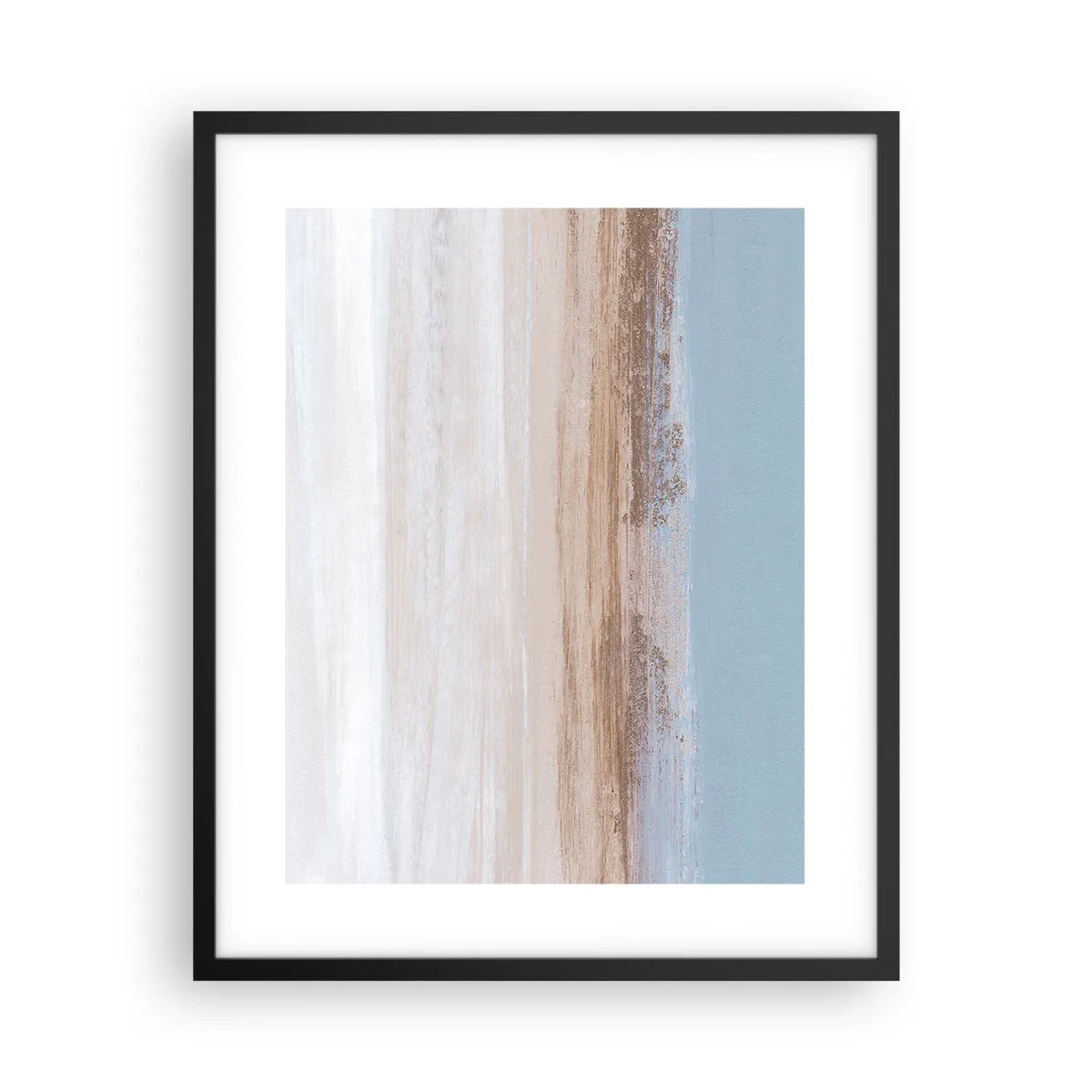 Affisch i svart ram - Tvetydigt landskap - 40x50 cm