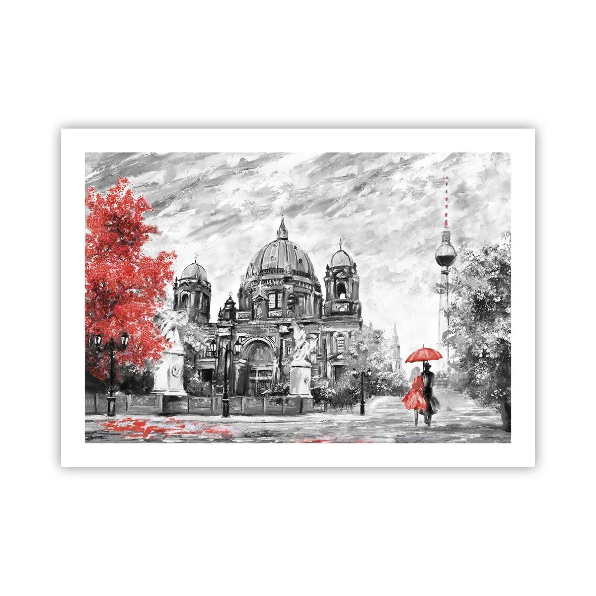 Affisch - Ett möte i Berlin - 70x50 cm