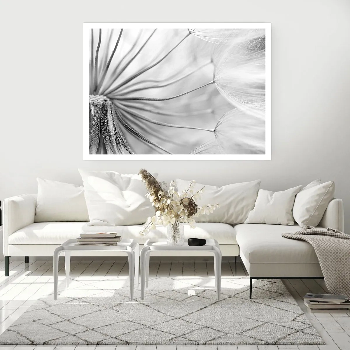 Affisch - Blåsande, flygande drakar - 100x70 cm