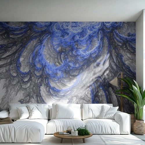 Fototapet Standard Eco - Vågens födsel - Abstraktion, Bit, Modernt mönster - 350x256 cm