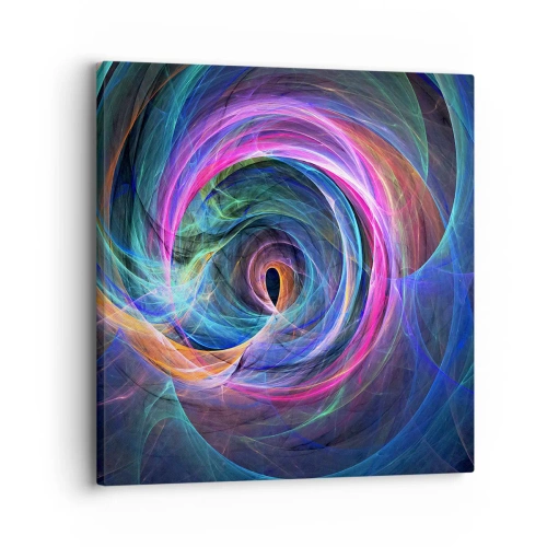 Canvastavla - Bild på duk - Vart tar du mig? - 30x30 cm