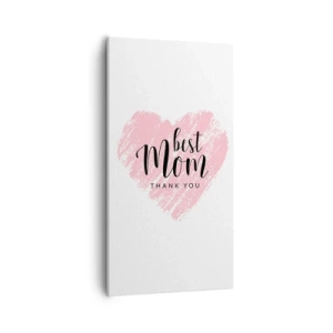 Canvastavla - Bild på duk - Alltid rätt ögonblick - 55x100 cm